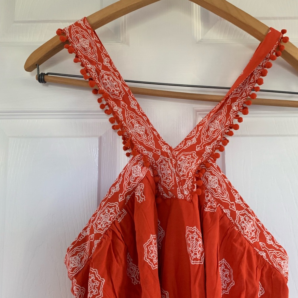 Loft NWT burnt orange dress